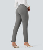 Pantalon de travail fuselé 7/8 taille haute Halara Flex™ DayStretch avec poches