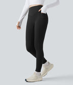 Legging de yoga Halara UltraSculpt™ Extra Heat taille haute froncé effet push-up gainant avec poches