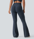Halara UltraSculpt™ Legging yoga évasé gainant push-up taille haute à fronces avec poches