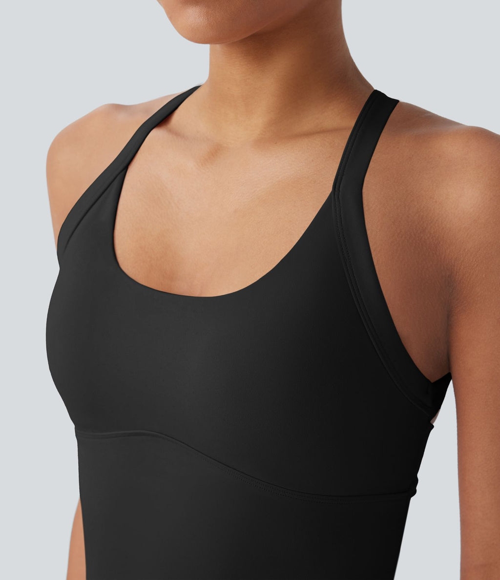 Débardeur yoga SoftlyZero™ Plush à découpes A-D