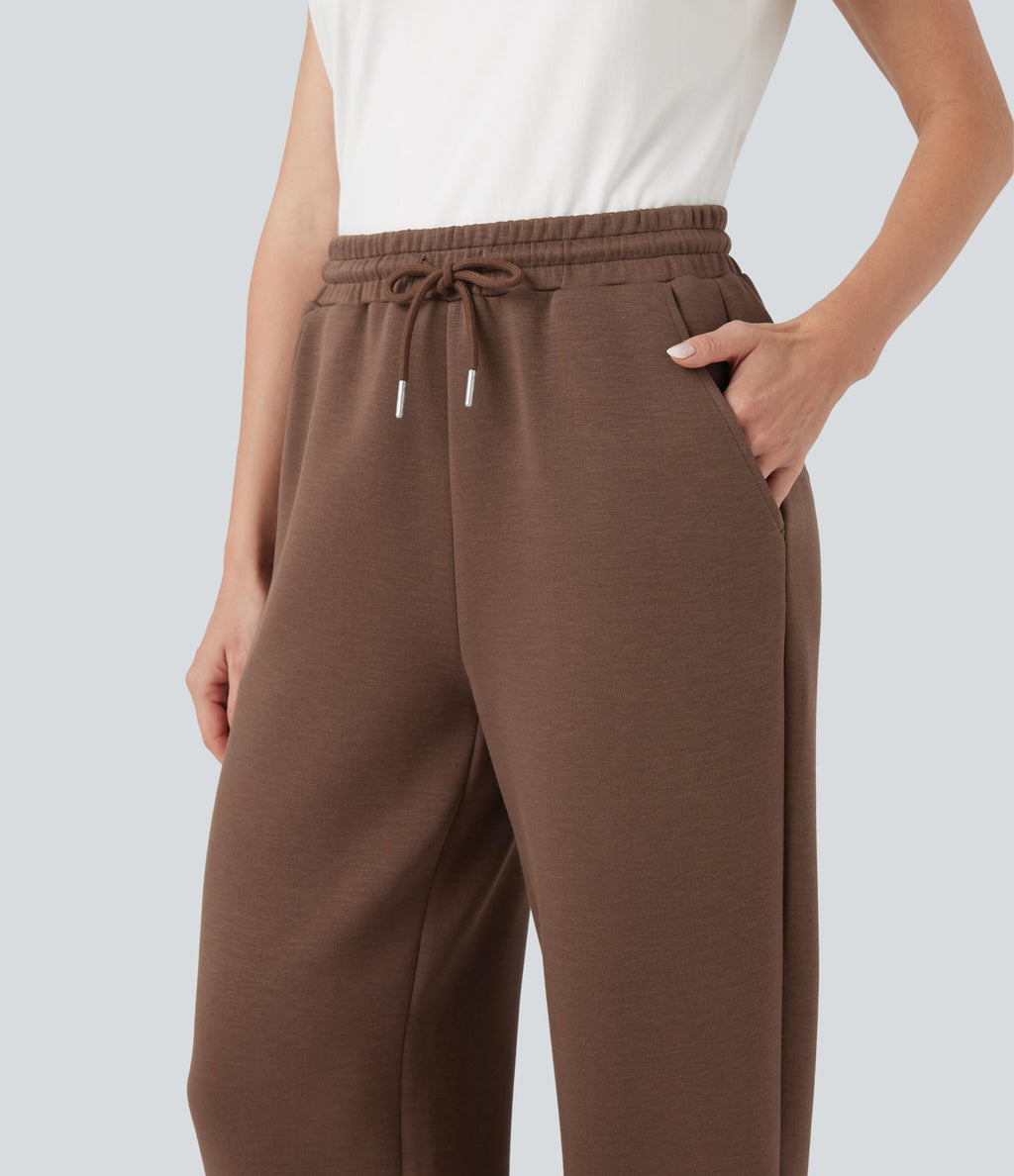 Joggers décontractés SpacerTek™ taille mi-haute avec cordon de serrage et poches