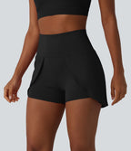Short de yoga SoftlyZero™ Airy taille haute doux et respirant 7,5 cm avec poches