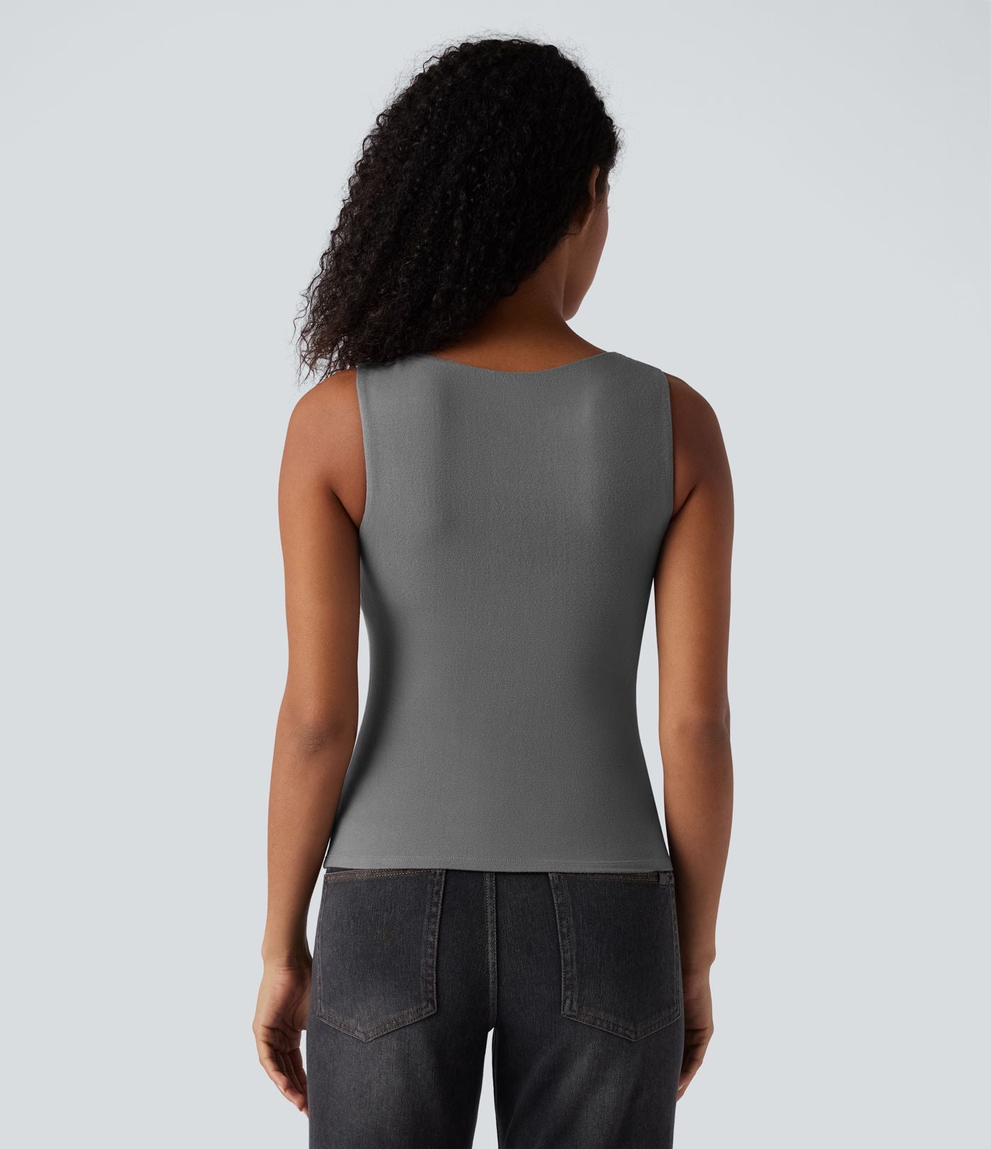 Débardeur chaud col V push-up - Bonnets E-G
