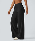 Pantalon yoga droit  Halara UltraSculpt™ taille haute avec cordon de serrage et poches