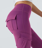 Legging yoga ajusté cargo taille haute DayStretch avec poches