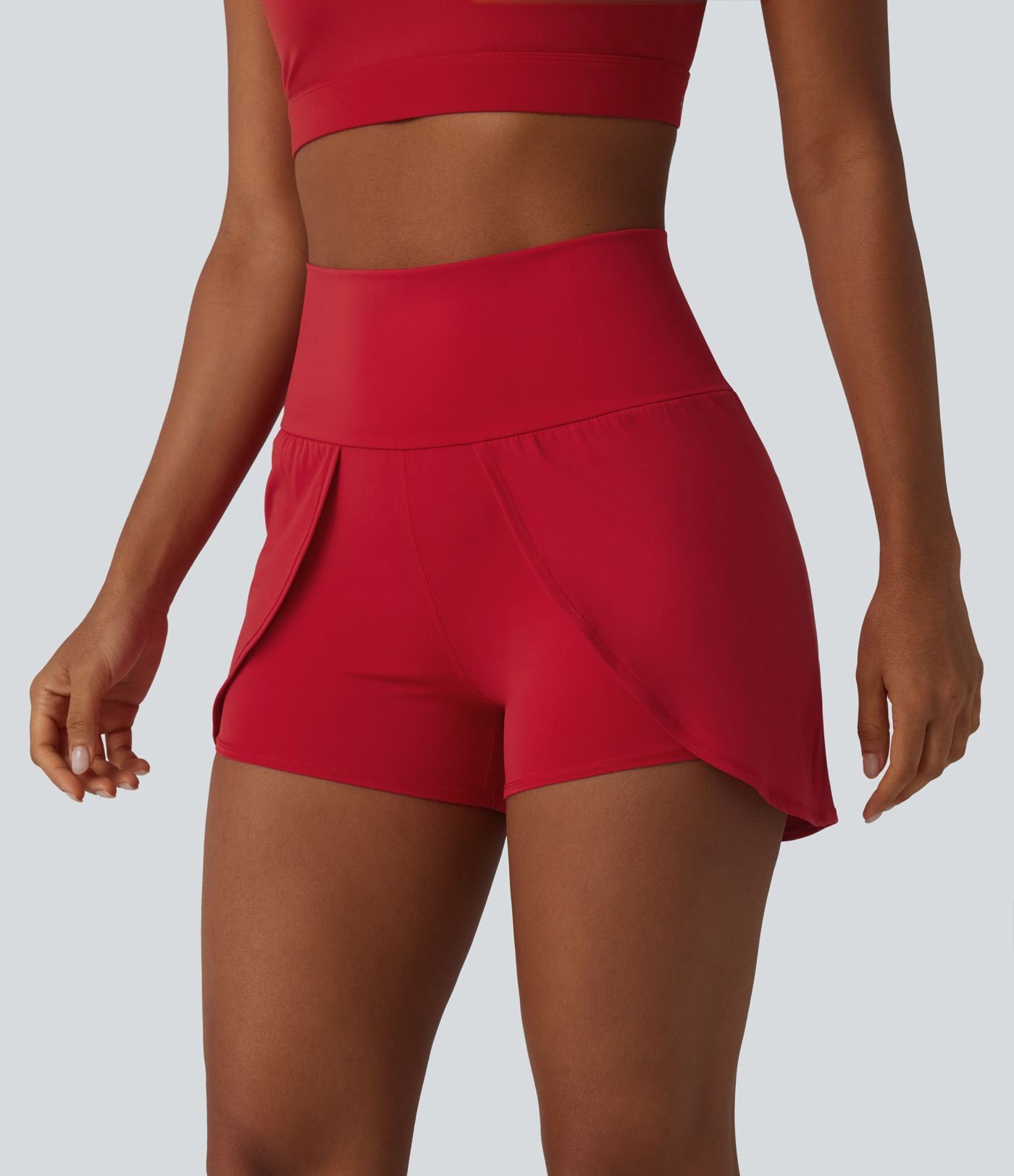 Short de yoga SoftlyZero™ Airy taille haute doux et respirant 7,5 cm avec poches