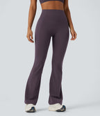 Pantalon de yoga à coupe bootcut gainant galbant taille haute avec effet scrunch et poches Halara UltraSculpt™