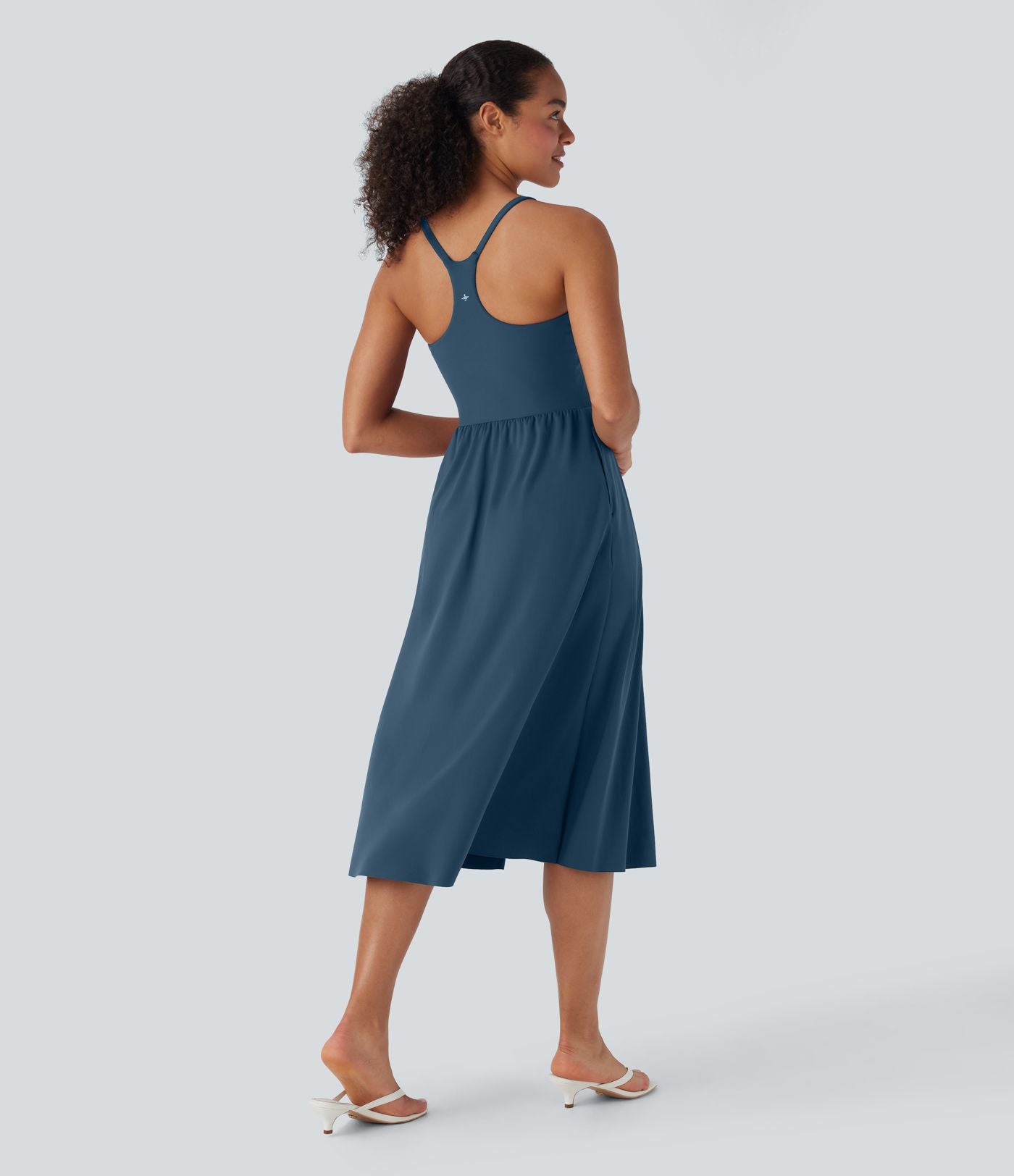 Robe caraco décontractée SoftlyZero™ Airy dos nageur effet frais InstantCool avec poches, bonnets E-G