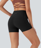 Short cycliste 7,5 cm d'entraînement gainant taille haute avec poches Halara UltraSculpt™