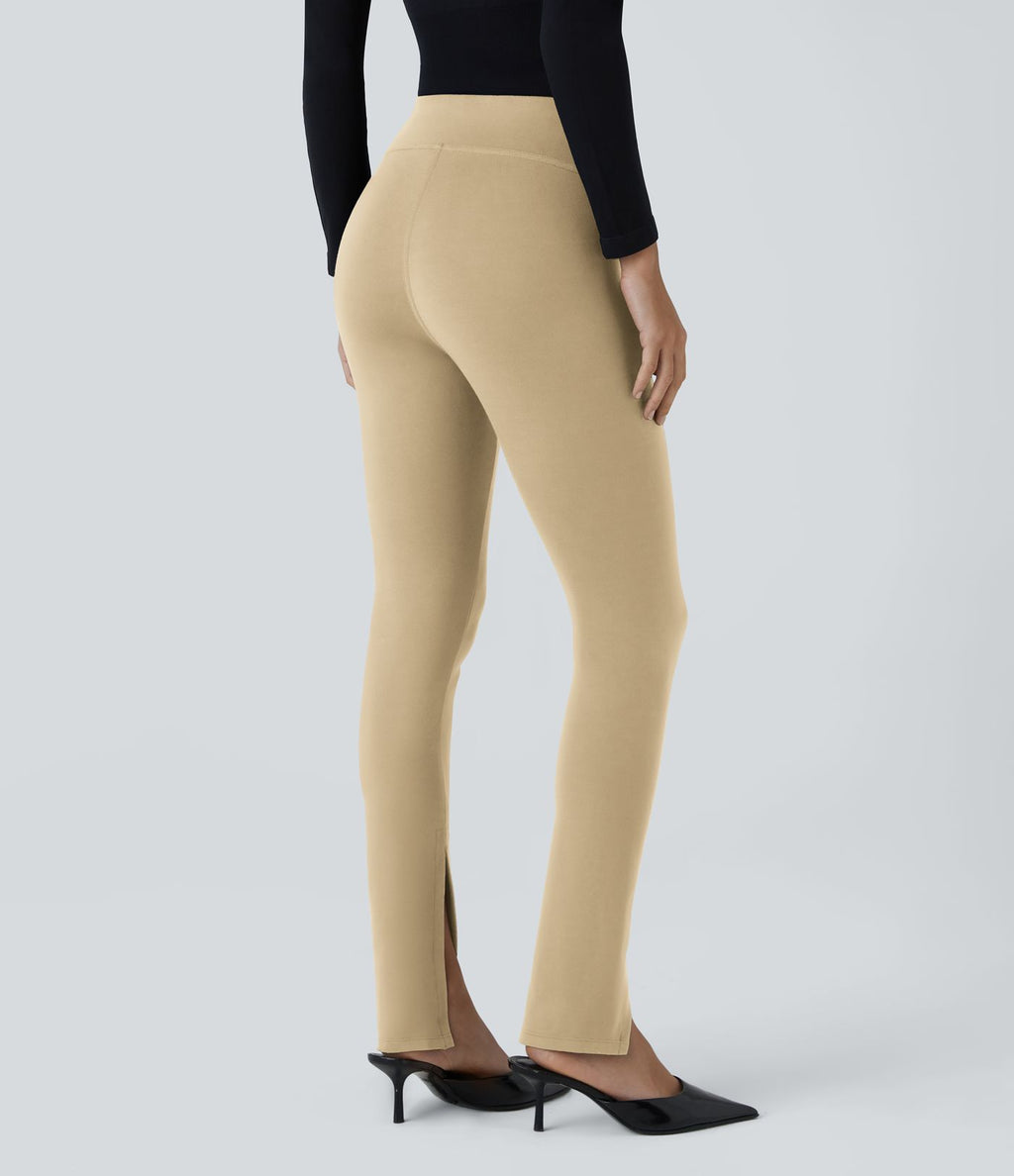 Pantalon tailleur devant taille haute Halara Flex™