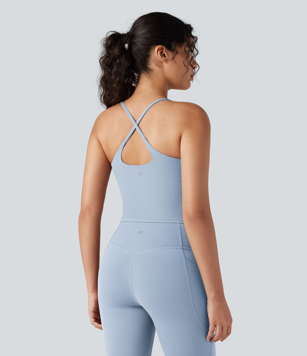 Débardeur yoga Halara UltraSculpt™ col U