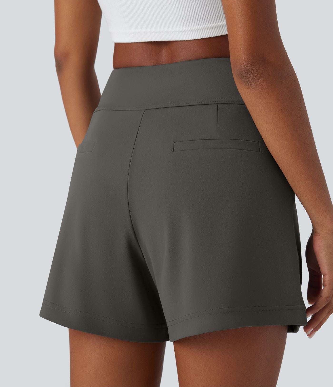Short de travail large taille haute DayStretch avec poches