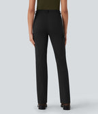 Pantalon cargo bootcut randonnée taille moyenne DayStretch avec poches