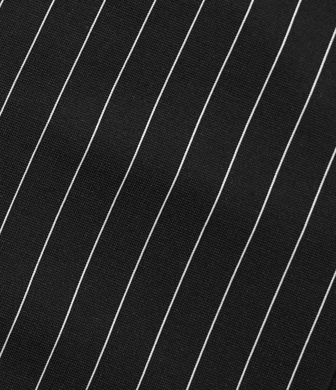 Gilet tailleur rayé à col en V et effet frais InstantCool