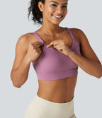 Brassière de sport d'entraînement maintien moyen avec bonnet spacer moulé