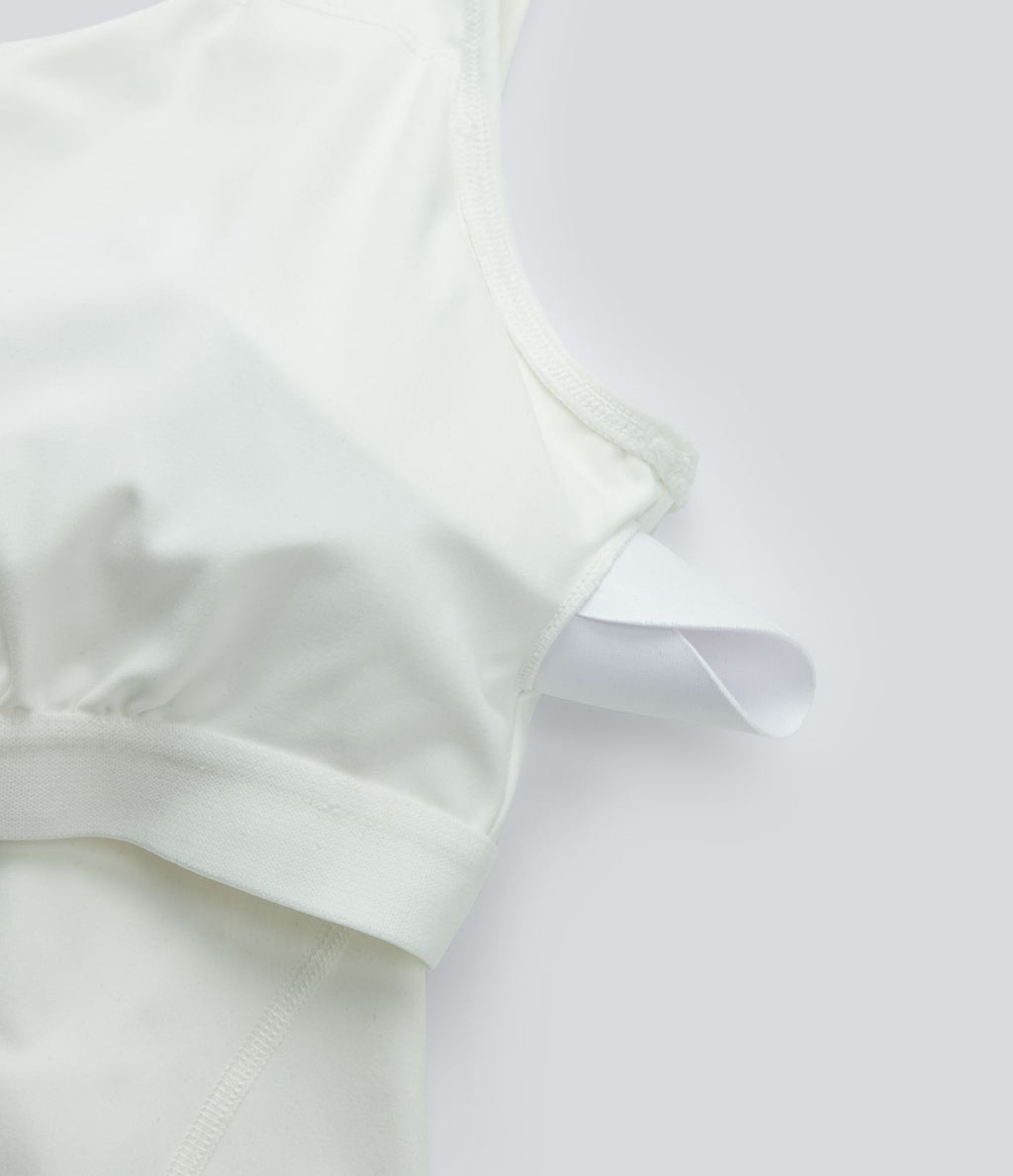 Débardeur course SoftlyZero™ Plush col V rembourré E-G