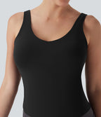Débardeur course SoftlyZero™ Plush col V rembourré E-G