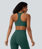 Brassière de sport entraînement Halara UltraSculpt™ soutien intermédiaire col V dos nageur bonnets A-C