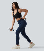 Halara UltraSculpt™ Brassière de sport d'entraînement maintien modéré, dos nageur avec boucle ajustable et mesh respirant