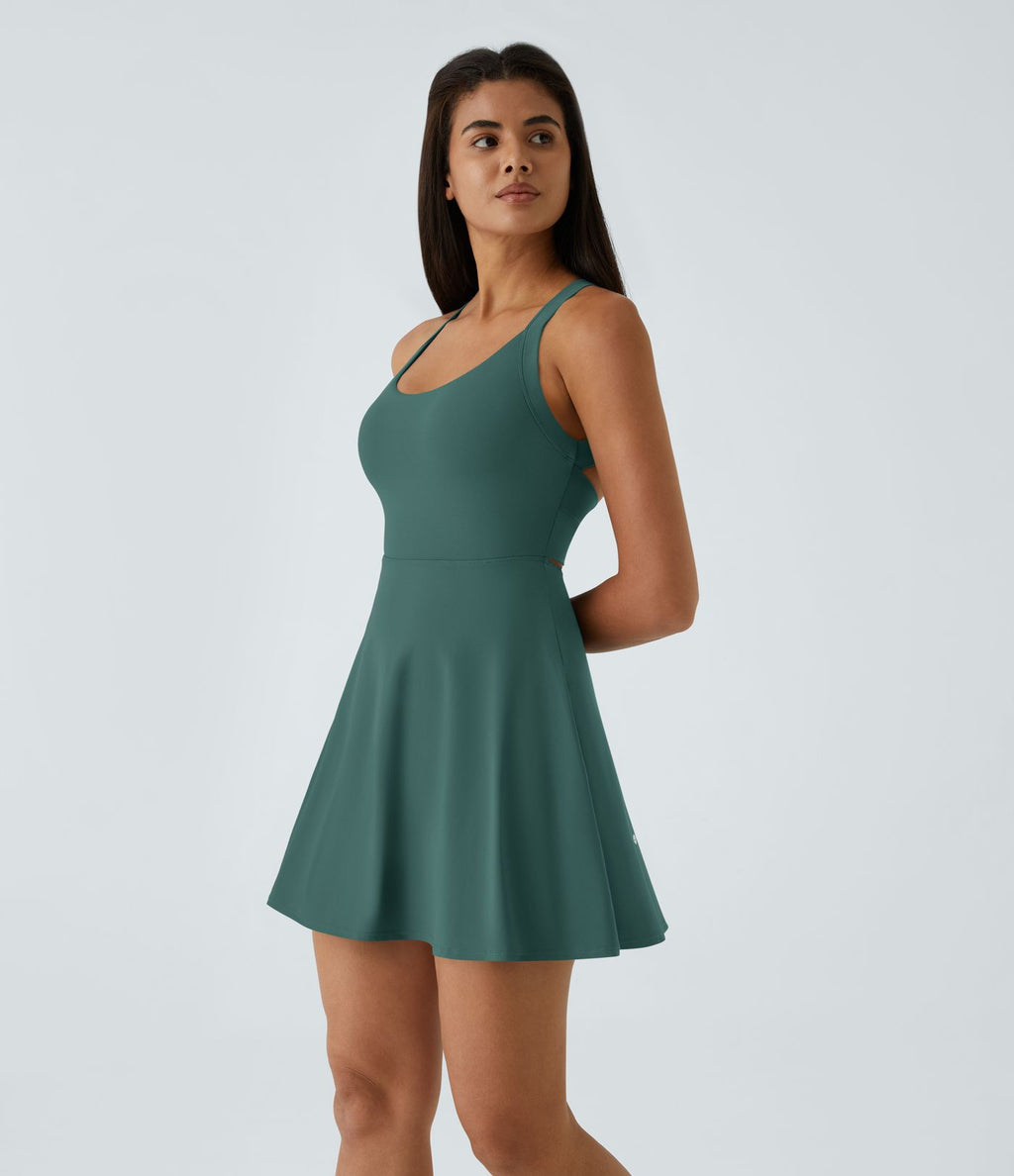 Robe Danse Sport Évasée Torsadée Dos Nu Plus Longue Easy Peasy Édition
