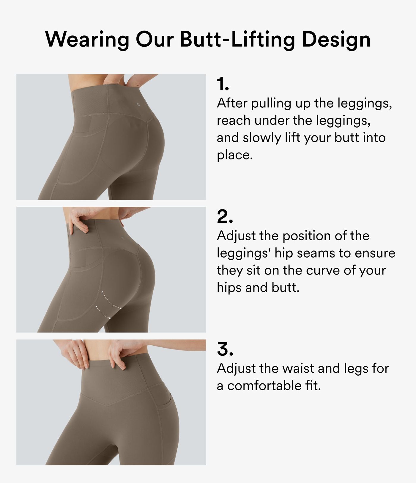 Legging de yoga gainant taille haute avec poches Halara UltraSculpt™