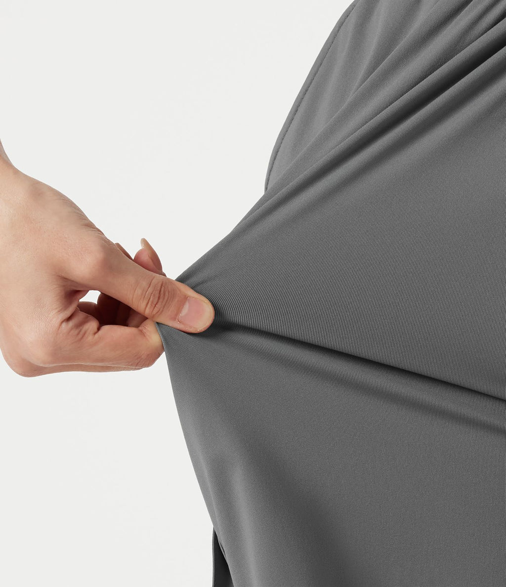 Short cargo bermuda de sport taille haute à cordon de serrage avec poches