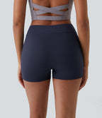 Short de yoga SoftlyZero™ Airy 8,8 cm taille haute poches latérales uni effet frais InstantCool