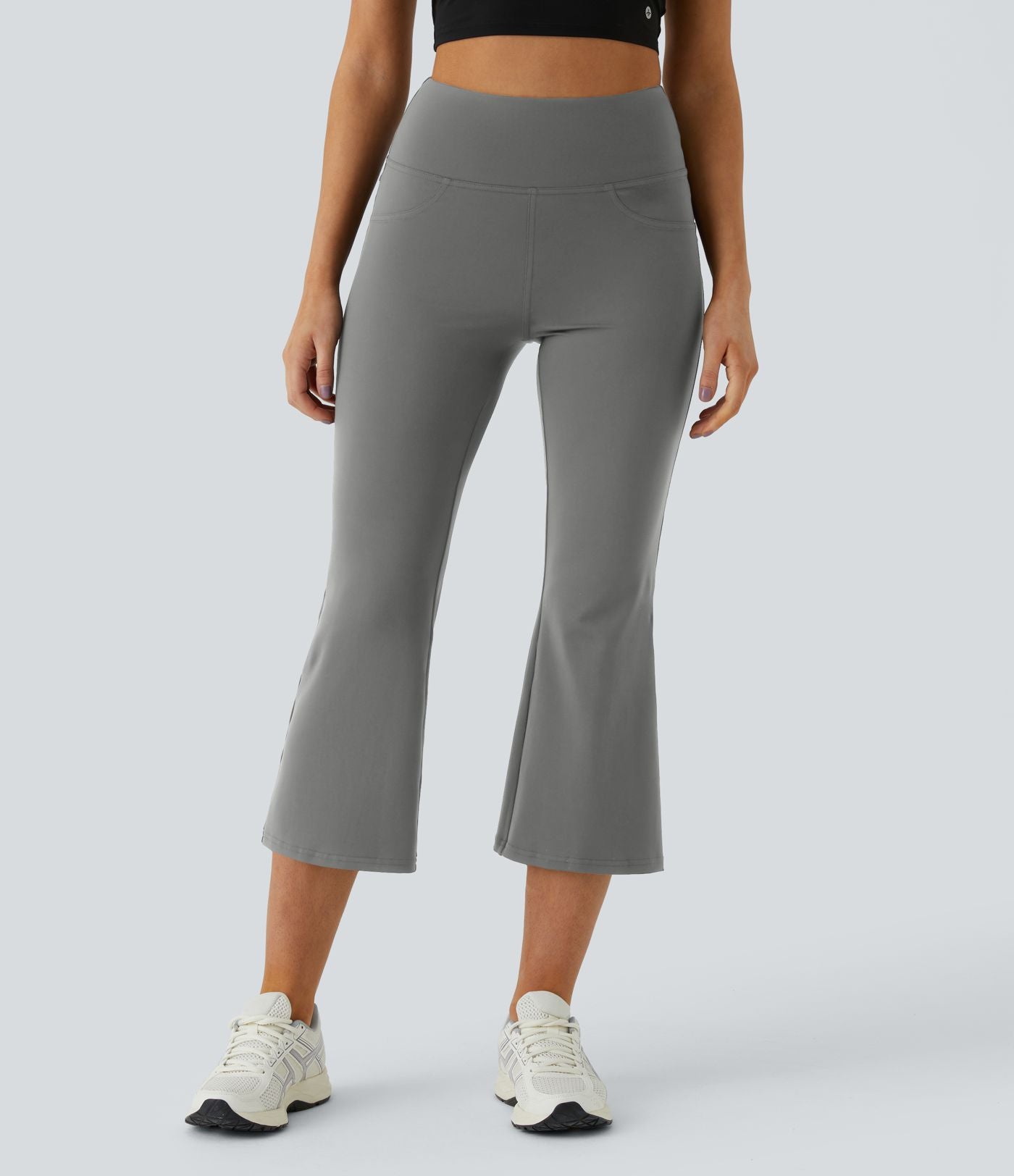 Legging yoga capri évasé taille haute DayStretch avec poches