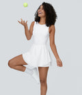 Breezeful™ Robe Sport Tennis Mini Dos Nu Ourlet avec Poches 2 en 1 Séchage Rapide