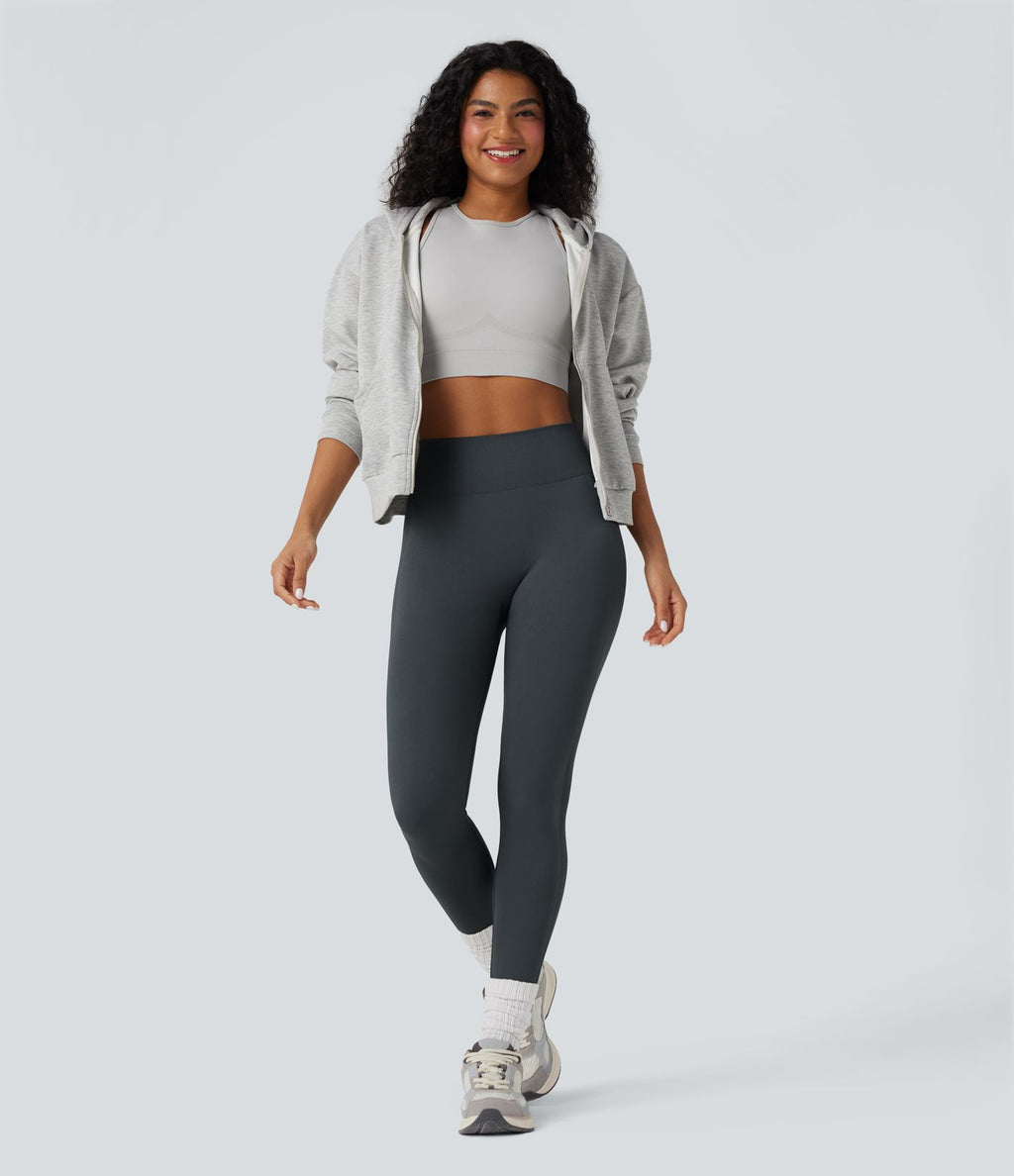 Legging yoga taille haute push-up froncé sans couture OneForm Seamless Flow
