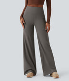 Pantalon yoga large gainant taille haute DayStretch avec poches