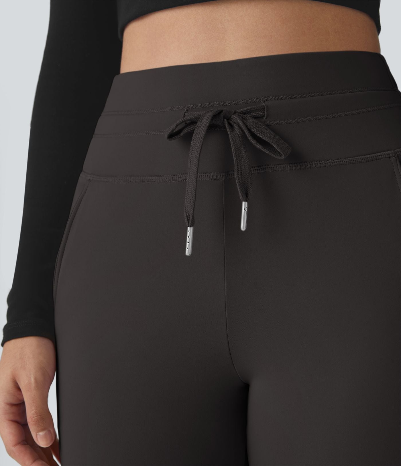 Jogging taille haute Softlyzero™ Plush avec cordon de serrage et poches latérales