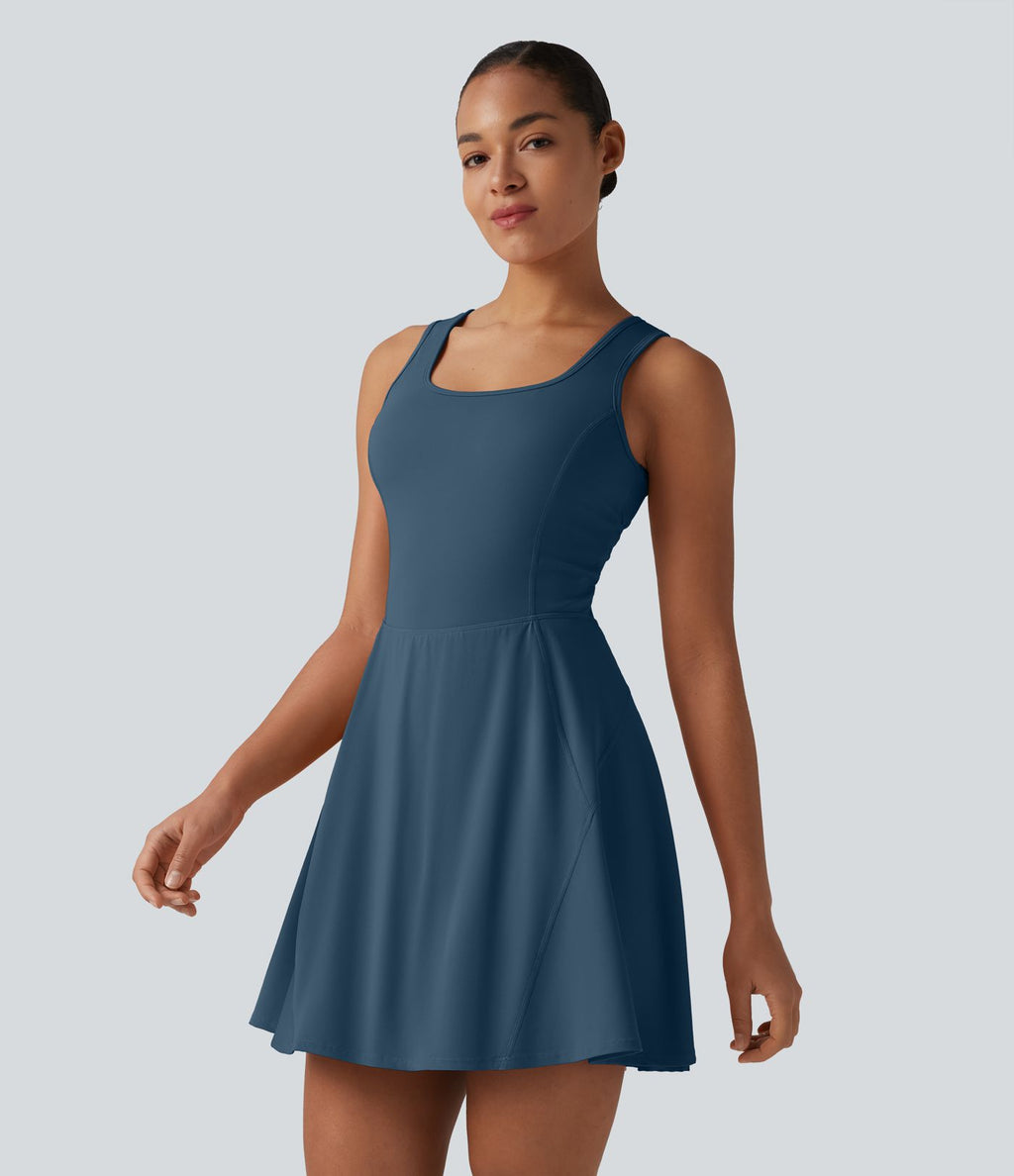 Robe de danse SoftlyZero™ Airy 2-en-1 effet frais InstantCool mini avec poches, accès facile Easy Peasy, longueur rallongée