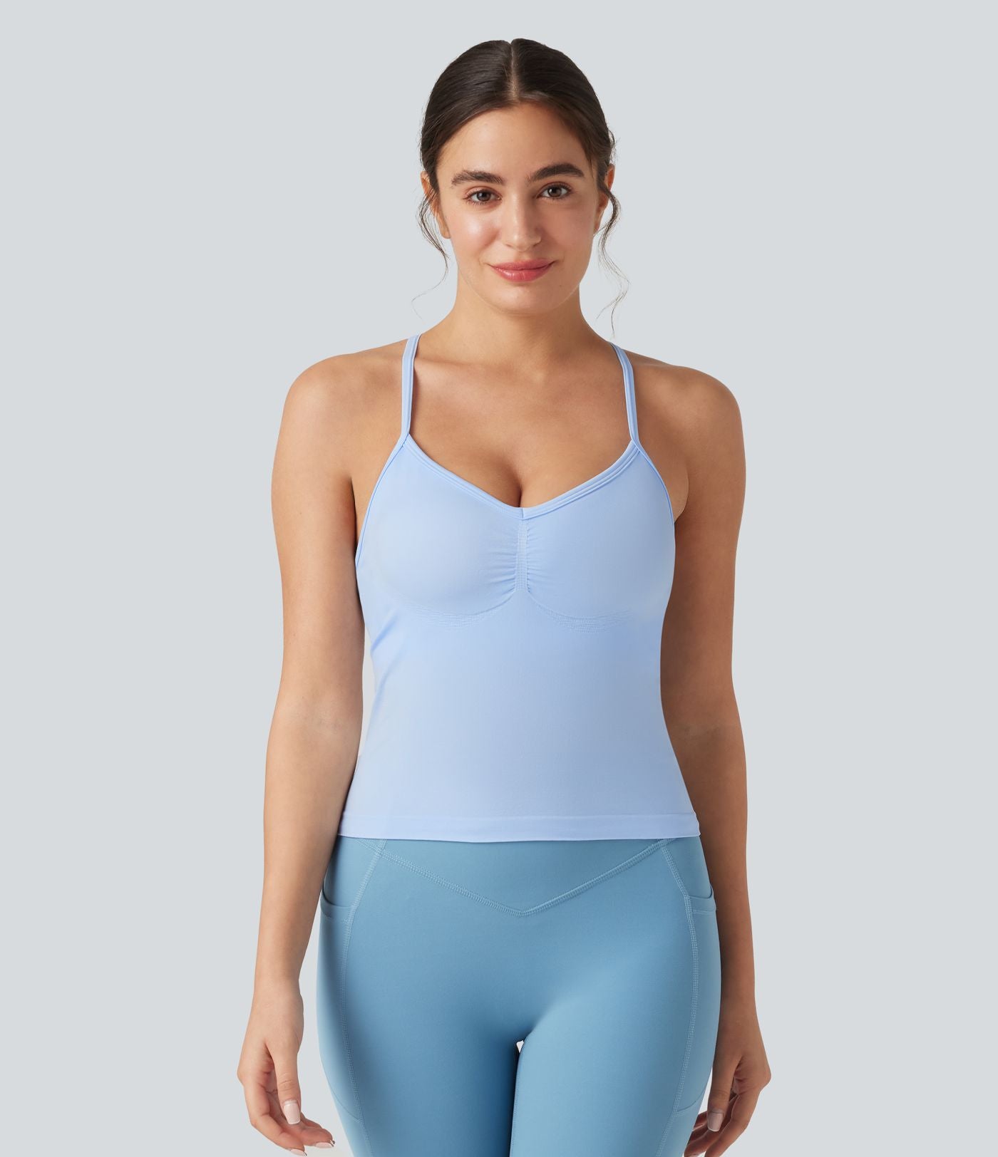 OneForm Débardeur de yoga sans couture avec soutien-gorge intégré