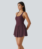 Robe de sport mini 2-en-1 Breezeful™ corset fluide séchage rapide avec poche padel/pickleball A-C