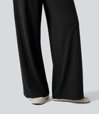 Combinaison casual froncée jambe large sans manches à col bateau avec poches - Édition Easy Peasy