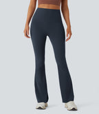 Pantalon de yoga à coupe bootcut gainant taille haute avec poches Halara UltraSculpt™