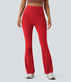 Pantalon de yoga à coupe bootcut gainant taille haute avec poches Halara UltraSculpt™