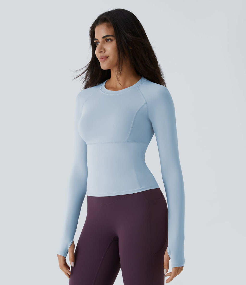 Top Sport Yoga Uni Trous pour les Pouce