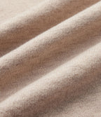 Gilet de travail col rond manches courtes mélange laine