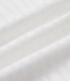 T-shirt casual jacquard col V à manches courtes