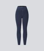 Halara Flex™ Jegging Casual Taille Haute Tricot Extensible Poche Latérale Arrière