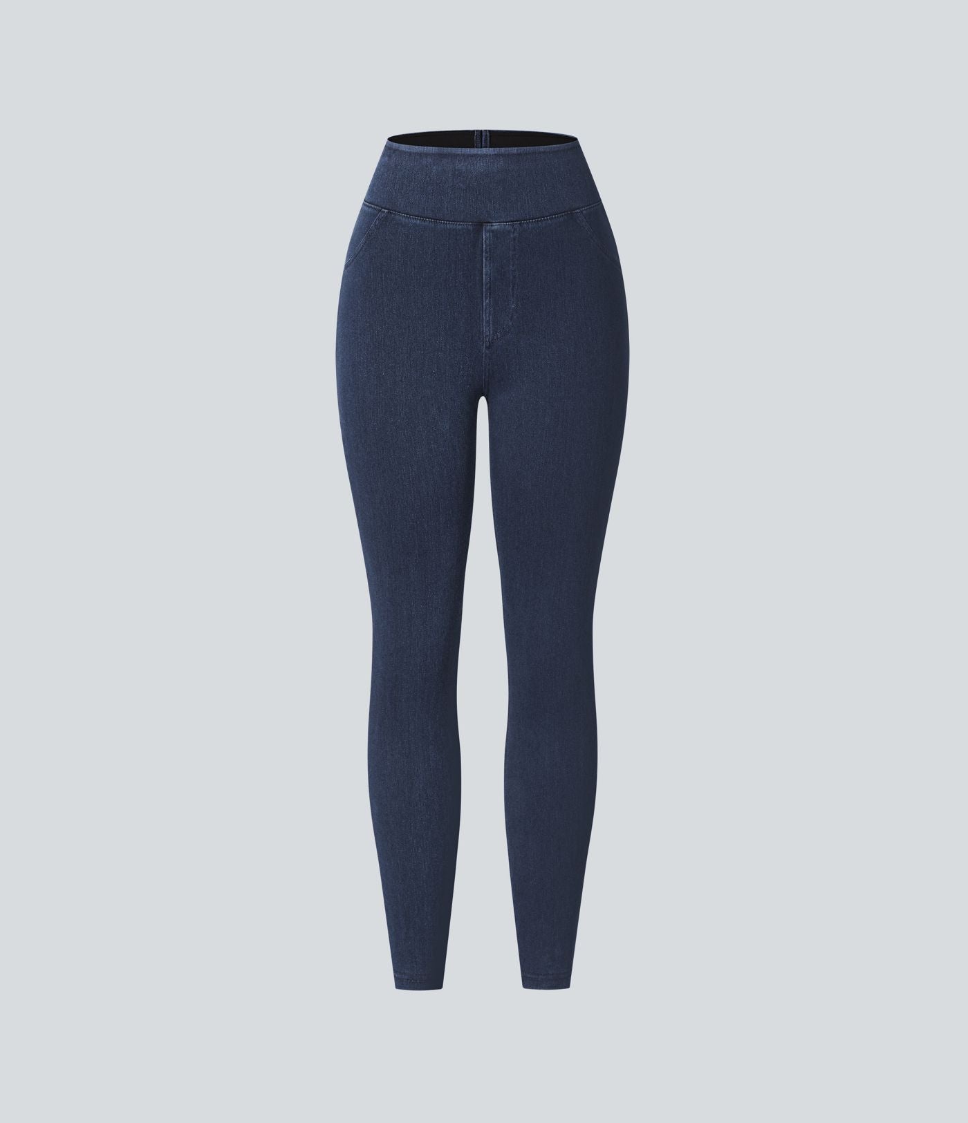 Halara Flex™ Jegging Casual Taille Haute Tricot Extensible Poche Latérale Arrière