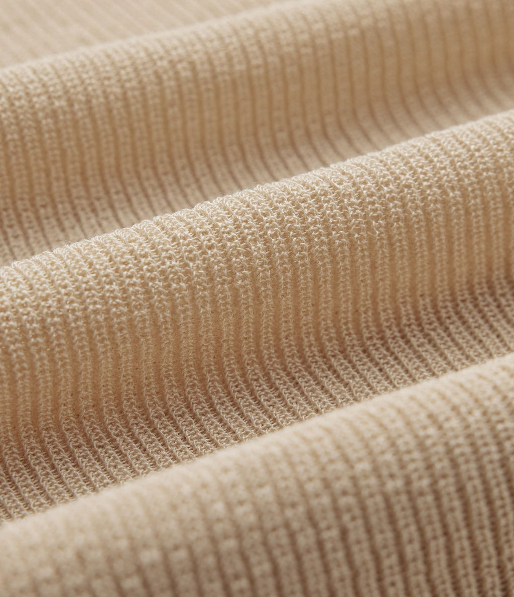 Pull décontracté asymétrique demi-manches
