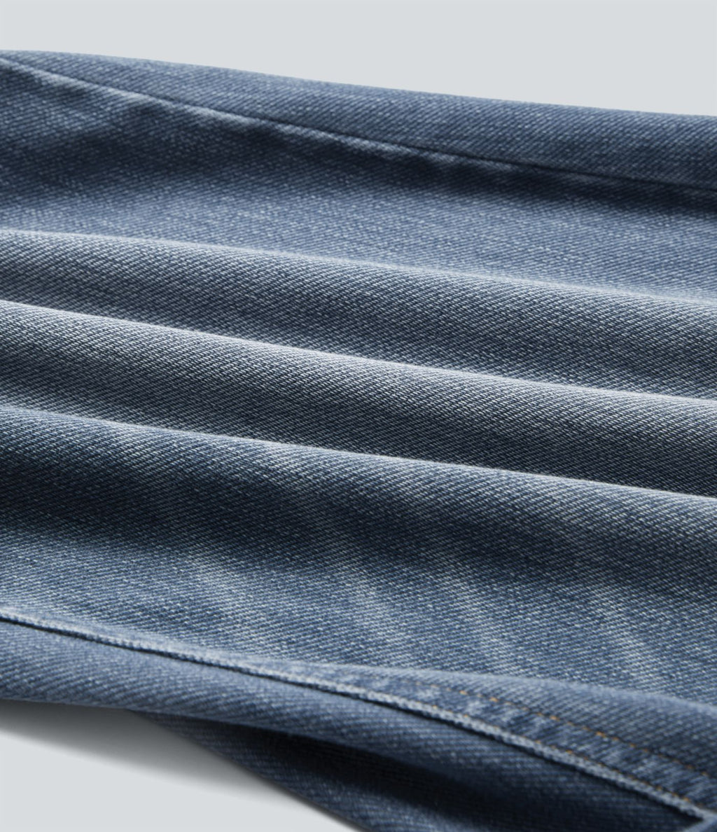 Jean droit Halara Flex™ taille haute avec poches