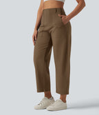 Pantalon barrel DayStretch taille haute avec poches