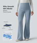Pantalon évasé SpacerTek™ taille haute ventre plat