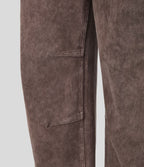 Halara Flex™ Jeans Causal Fuselés à Taille Mi-haute avec Plusieurs Poches en Tricot Extensible Coloré