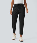 Pantalon golf fuselé taille haute cordon poches séchage rapide - Poche tee de golf