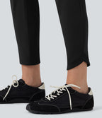 Pantalon fuselé croisé taille haute DayStretch avec poches